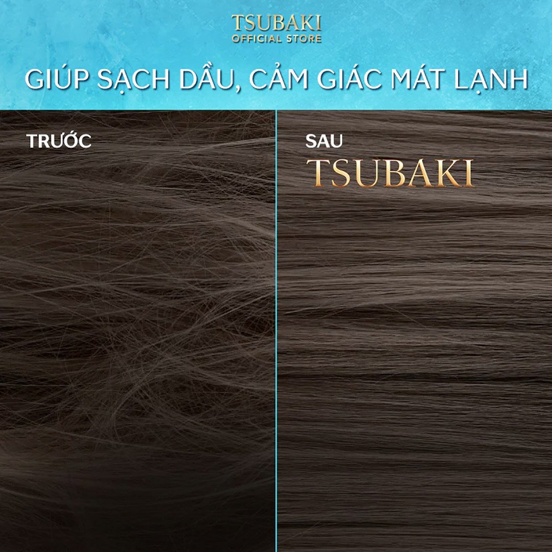 Dầu Xả Tsubaki Sạch Dầu Mát Lạnh 450ml (Mới)
