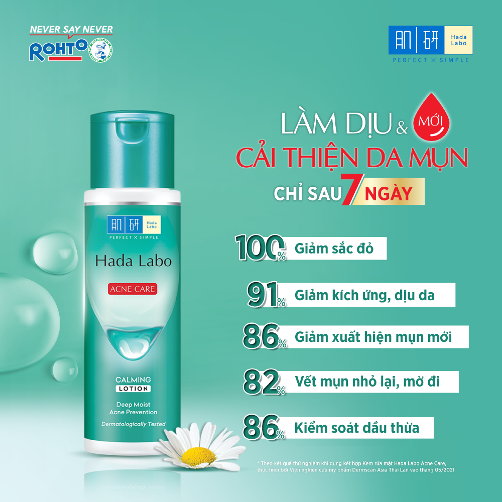 Dung Dịch Hada Labo Dưỡng Ẩm Cho Da Mụn Và Nhạy Cảm 170ml