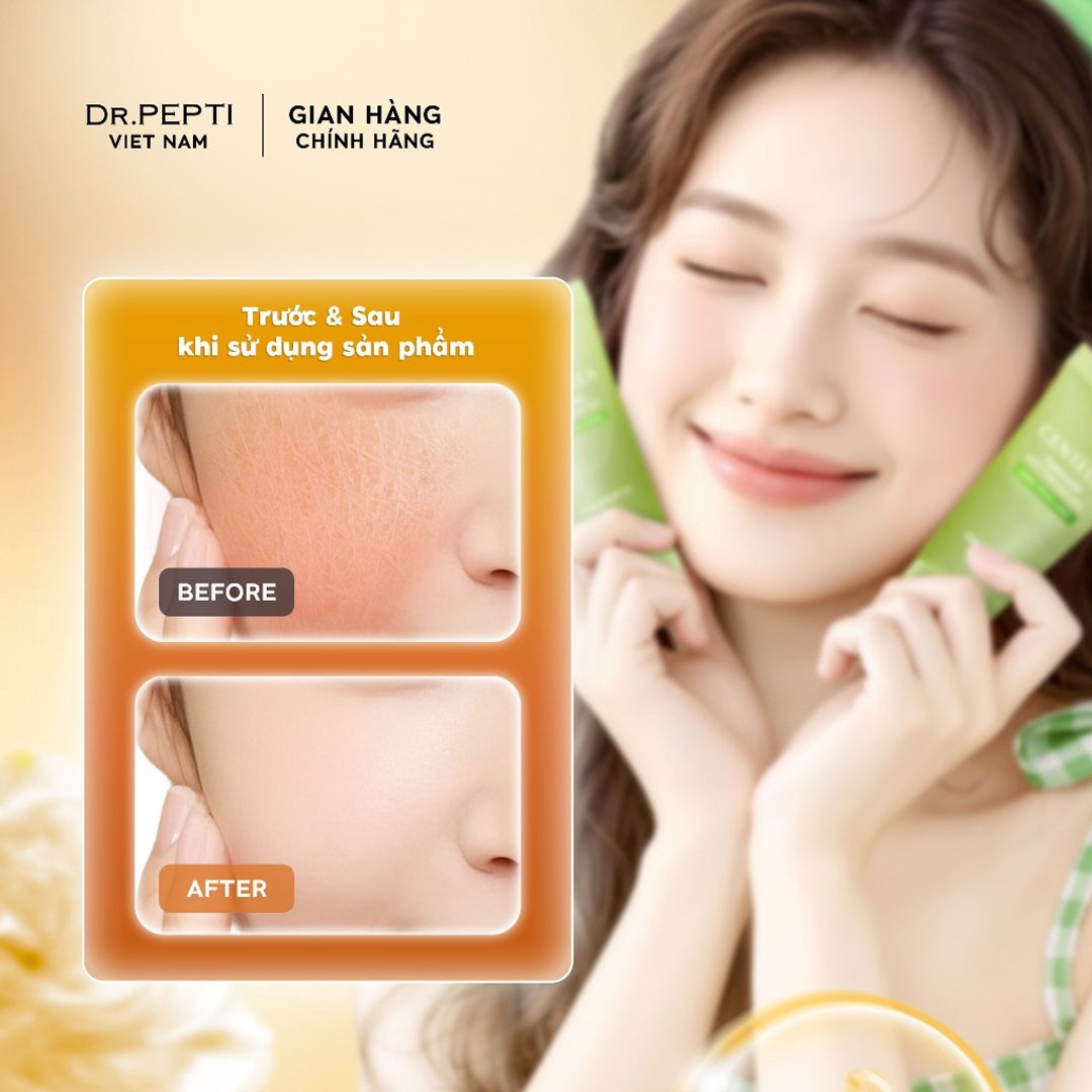 Gel Tẩy Da Chết Dr.Pepti Dịu Nhẹ, Phục Hồi Da 100ml