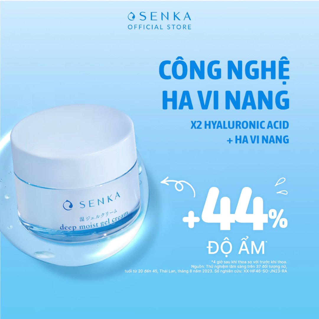 Kem Dưỡng Senka Cấp Ẩm Dạng Gel 50g