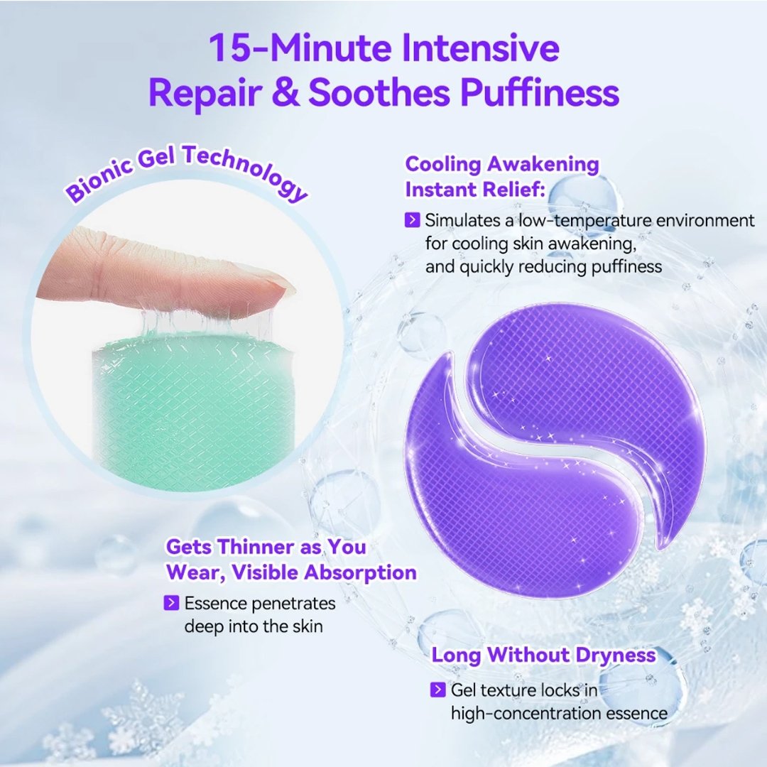 Mặt Nạ Mắt Lanbena Retinol Ngăn Lão Hóa, Làm Mờ Quầng Thâm 2 Miếng