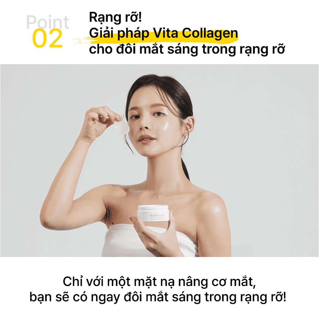 Mặt Nạ Mắt Medianswer Retinol Cải Thiện Quầng Thâm 60 Miếng
