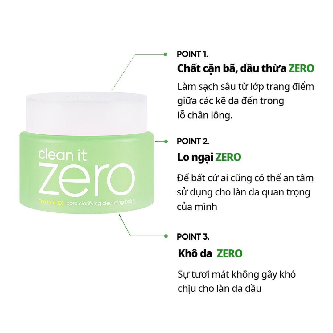 Sáp Tẩy Trang Banila Co Cho Da Dầu, Mụn 100ml