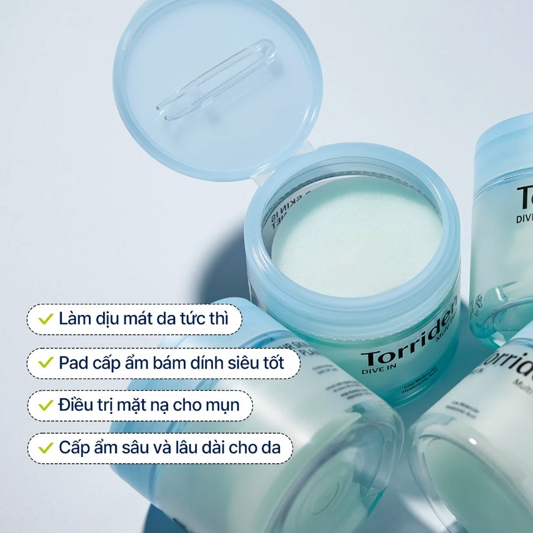 Toner Pad Torriden Dưỡng Ẩm, Làm Mềm Mịn Da 80 Miếng