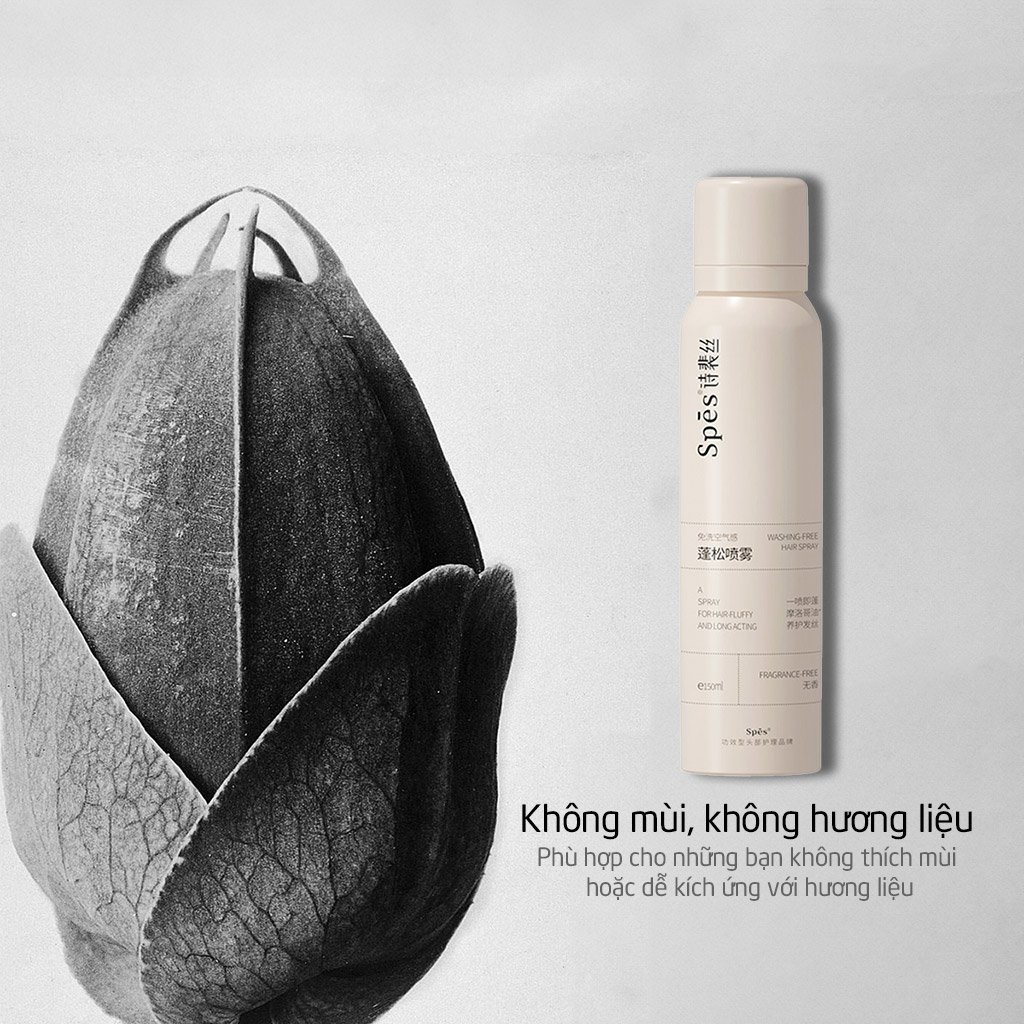 Dầu Gội Khô Spes Dạng Xịt Không Mùi 50ml