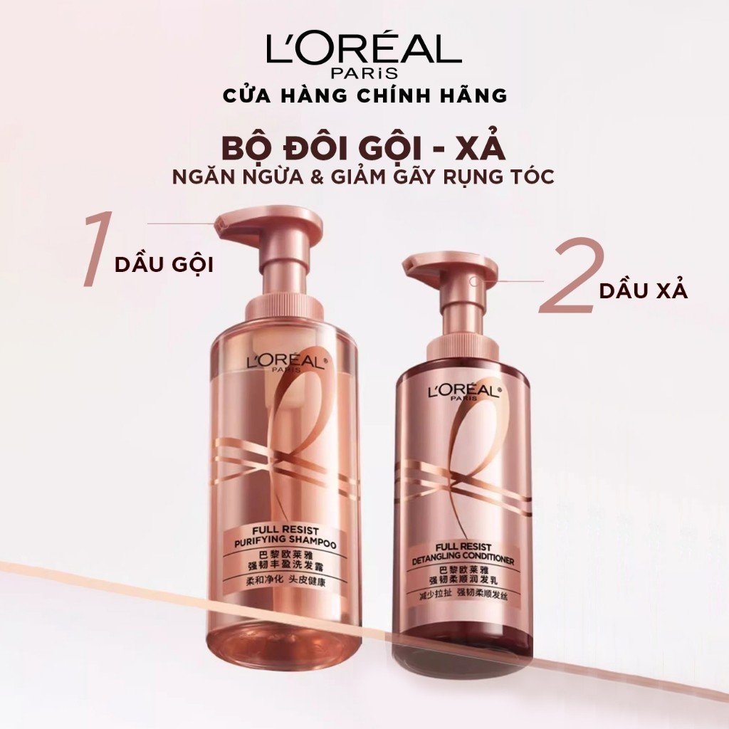 Dầu Xả L'Oreal Giảm Gãy Rụng Tóc Giúp Tóc Chắc Khỏe 440ml