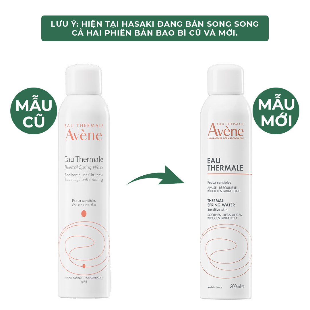 Combo 2 Xịt Khoáng Avène Cấp Nước Dịu Da 300ml