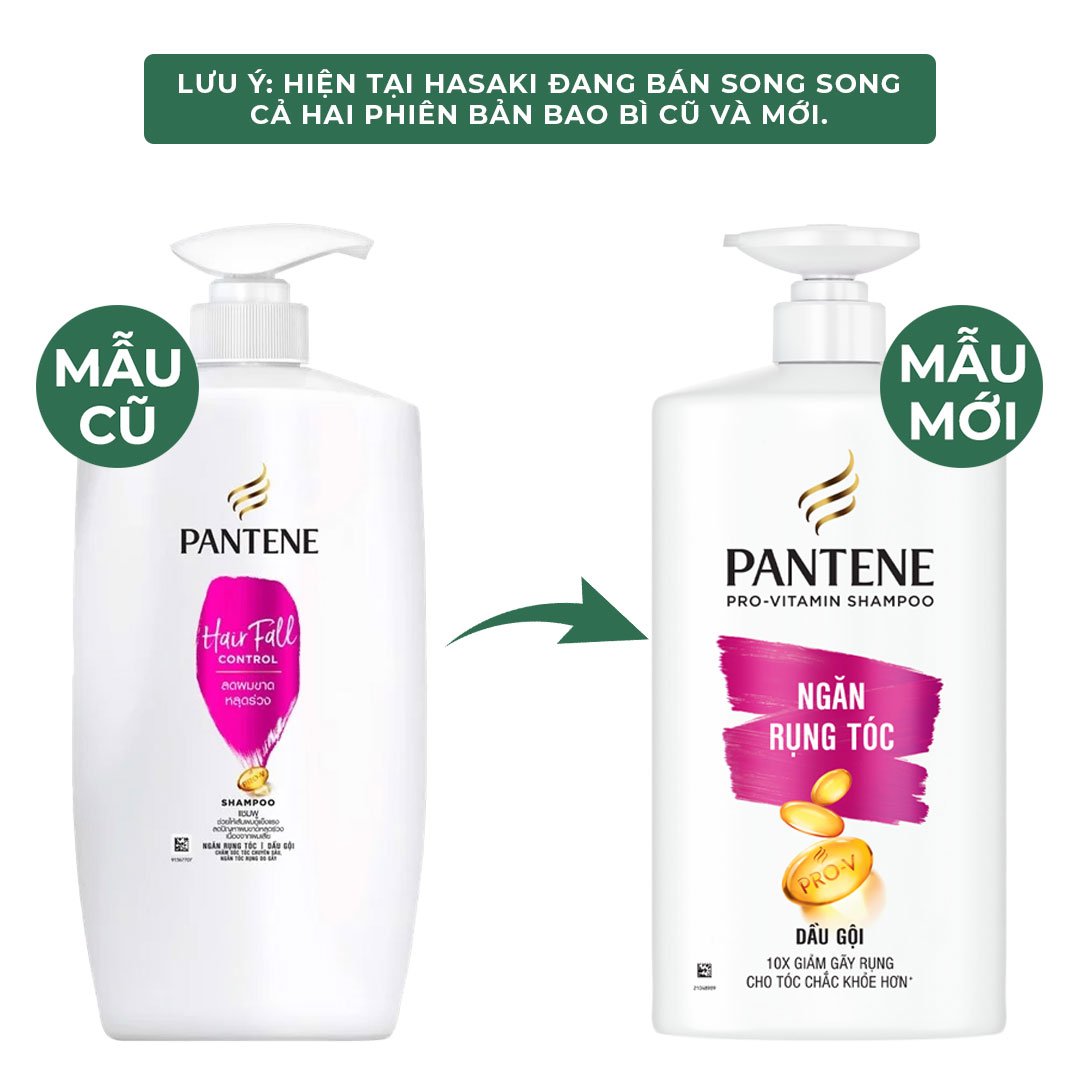 Bộ Gội Xả Pantene Ngăn Rụng Tóc (Dầu Gội 900ml + Dầu Xả Siêu Dưỡng 300ml)