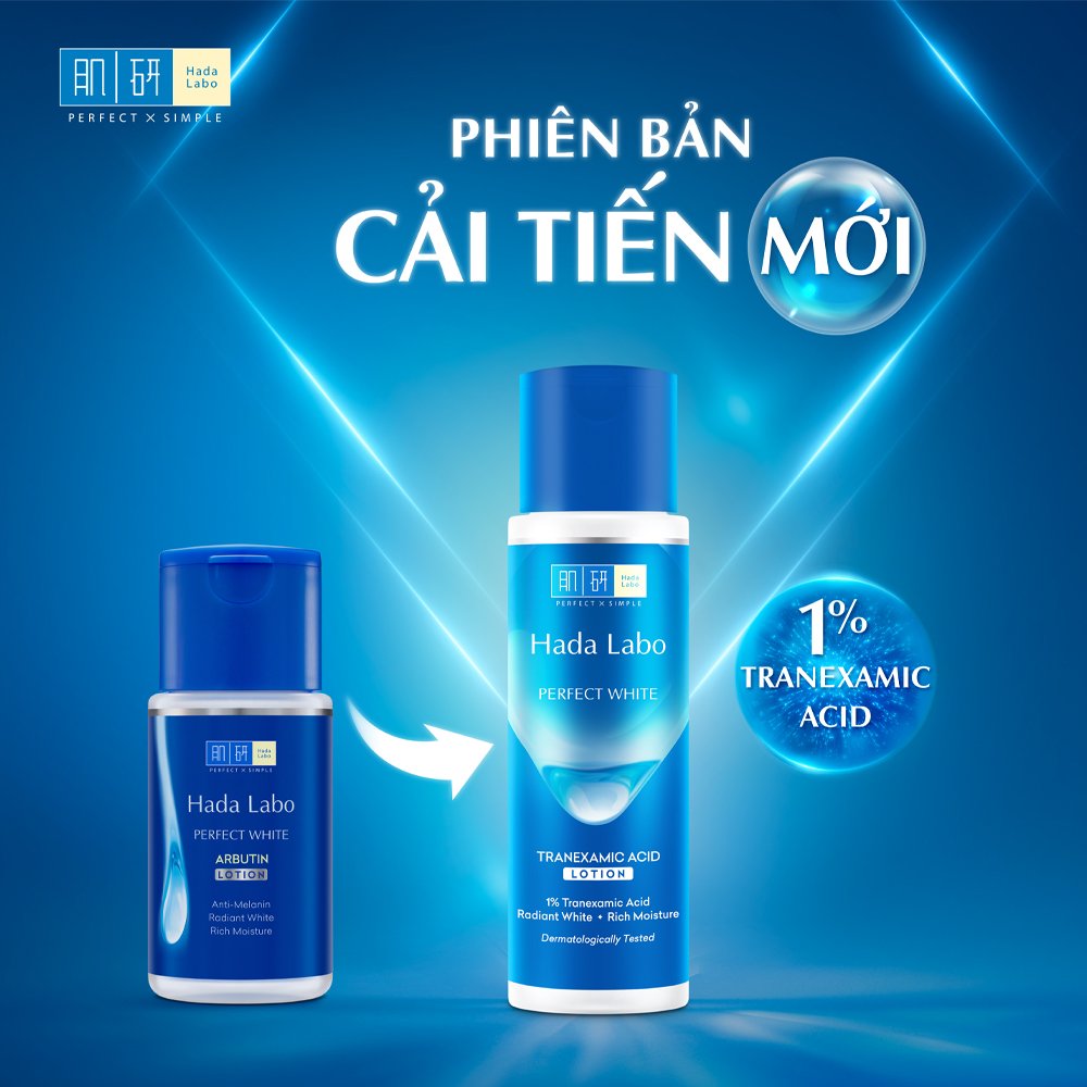 Dung Dịch Hada Labo Dưỡng Sáng Da, Giảm Thâm Sạm 170ml