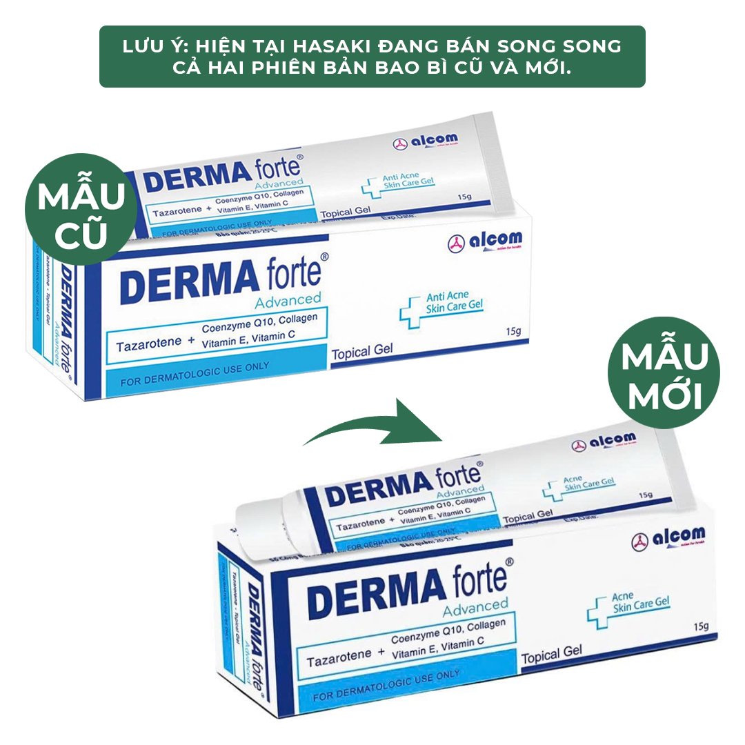 Gel Giảm Mụn Alcom Derma Forte Advanced 15g