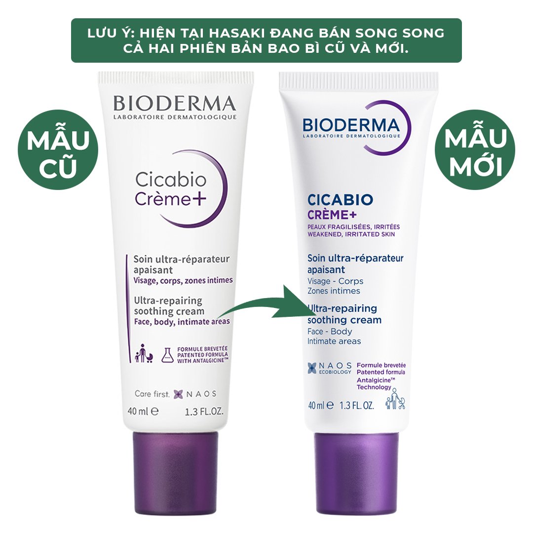 Kem Dưỡng Bioderma Phục Hồi Da Tổn Thương Và Ngừa Sẹo 40ml