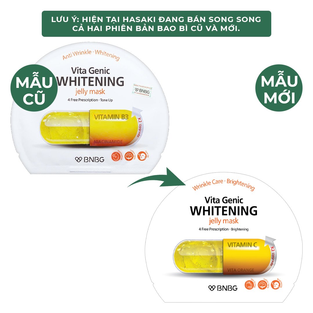Mặt Nạ BNBG Vitamin B3 Làm Sáng Da 30ml (Mới)