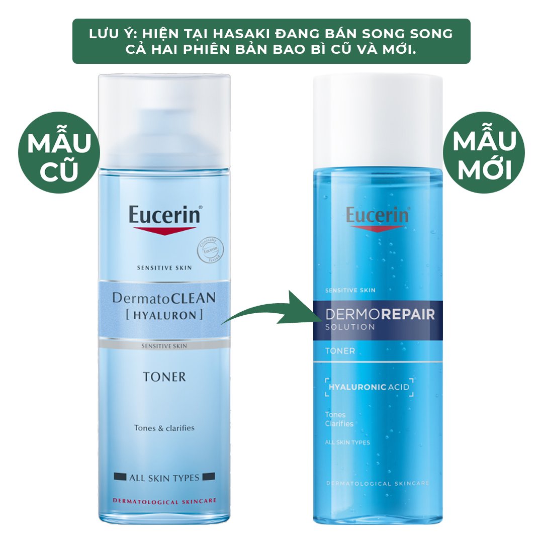 Toner Eucerin Dưỡng Ẩm Cho Da Nhạy Cảm 200ml