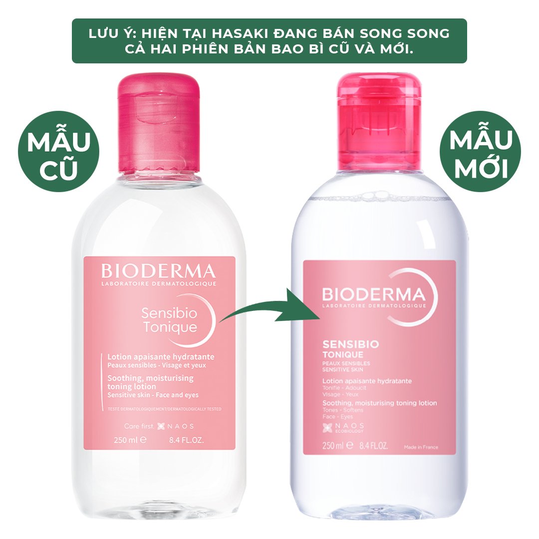 Nước Hoa Hồng Bioderma Dành Cho Da Nhạy Cảm 250ml