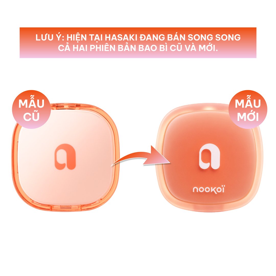 Phấn Nước Nookoi Che Phủ - C21 Beige Tông Da Lạnh 12g