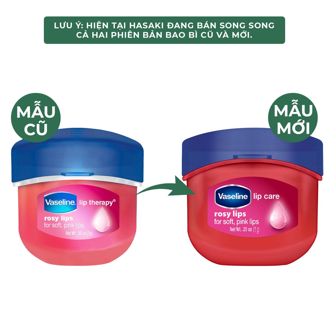 Sáp Dưỡng Môi Vaseline Hồng Xinh 7g