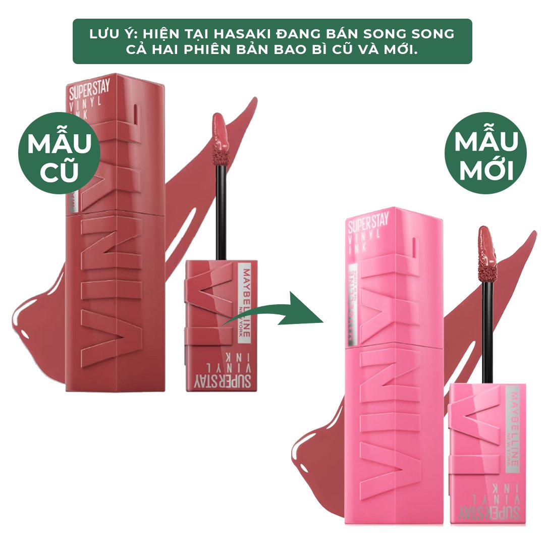Son Bóng Maybelline 115 Peppy – Nâu Đào 4.2ml