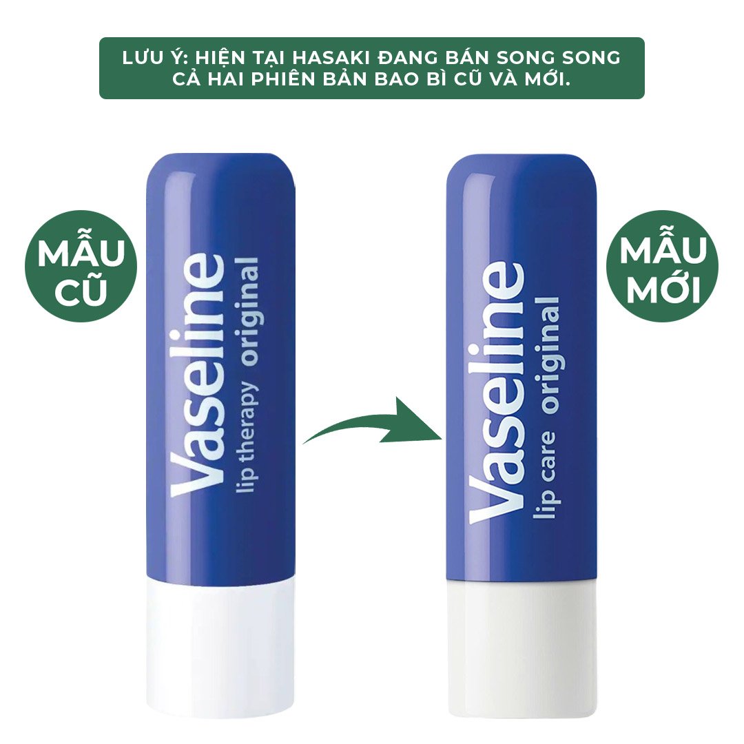 Son Dưỡng Môi Vaseline Mềm Mịn 4.8g