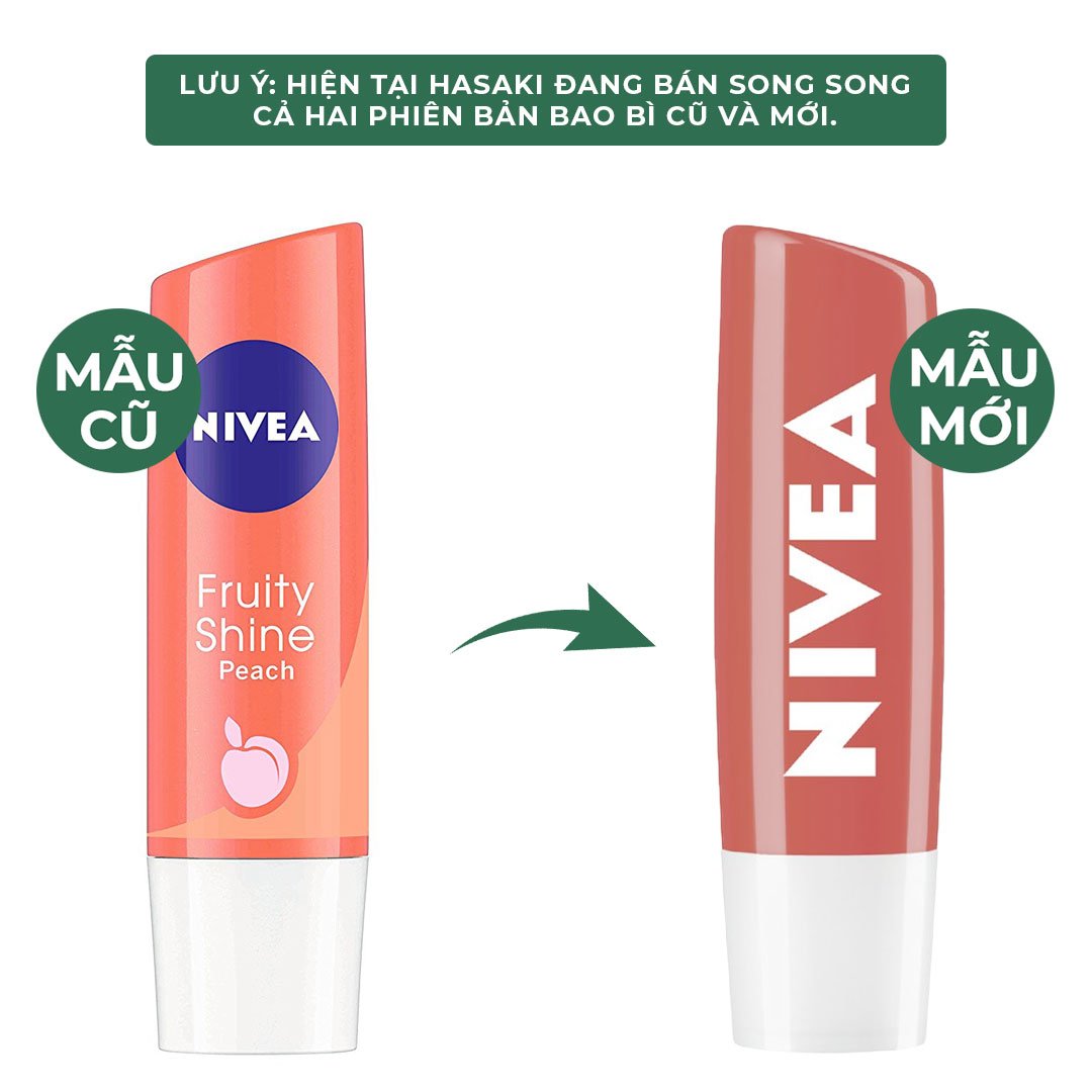 Son Dưỡng Môi Nivea Hương Đào 4.8g