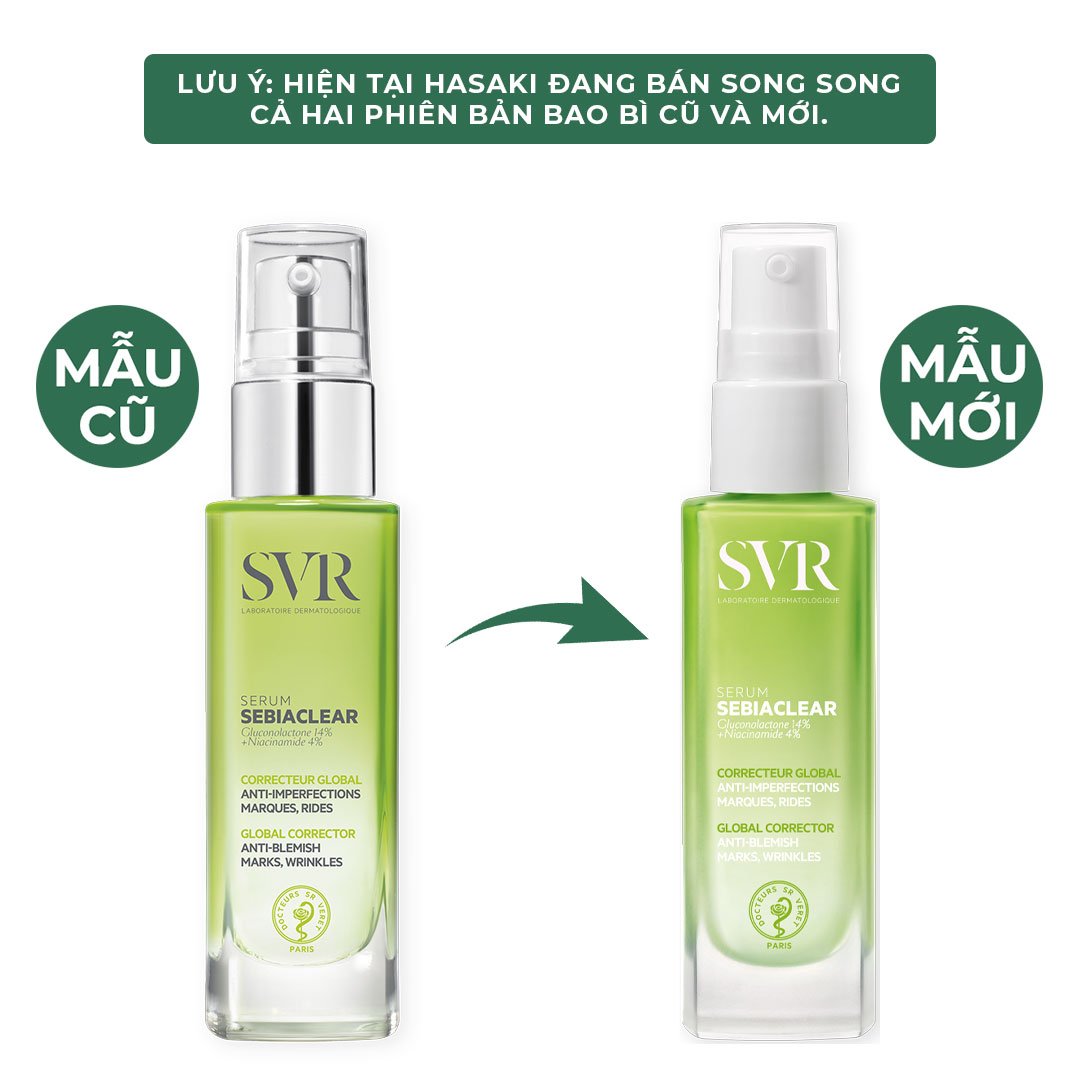 Serum SVR Làm Giảm Mụn, Mờ Nám, Làm Mềm Mịn Da 30ml