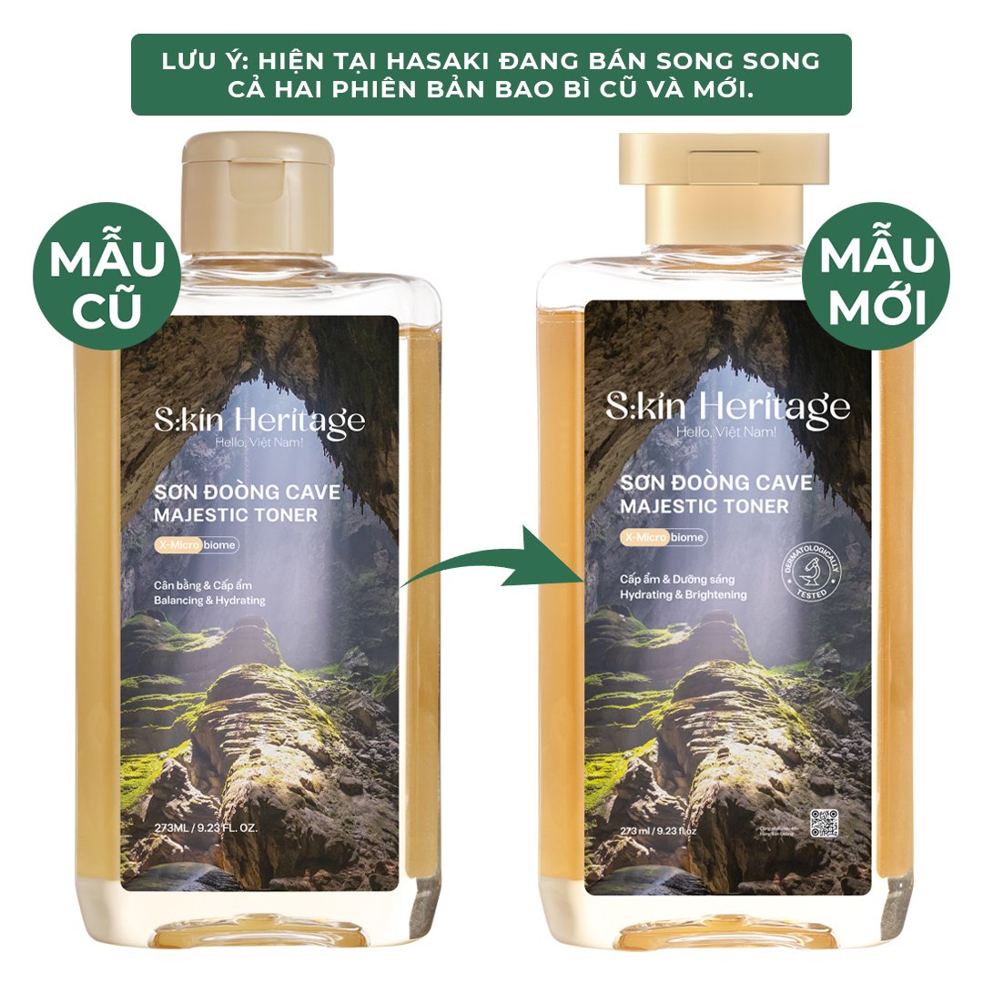 Toner S:kin Heritage Sơn Đoòng Cấp Ẩm Và Phục Hồi 273ml