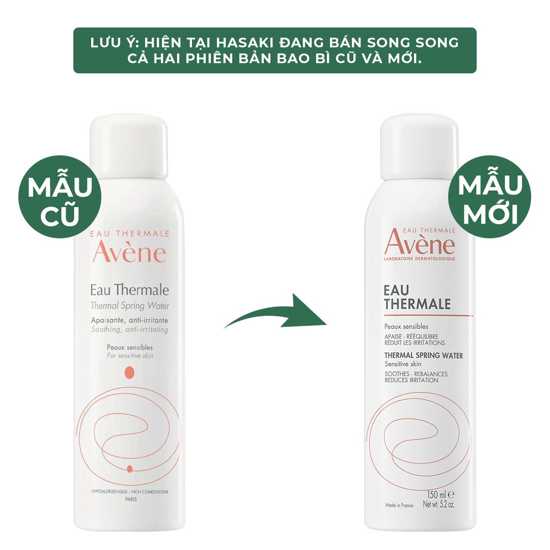 Xịt Khoáng Avène Cấp Nước, Làm Dịu & Giảm Kích Ứng 150ml