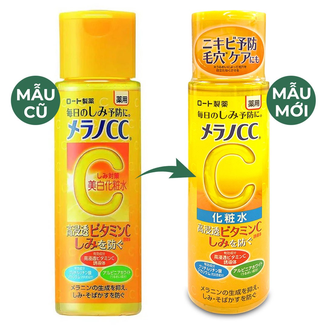Dung Dịch Melano CC Dưỡng Sáng Da, Mờ Thâm Nám 170ml