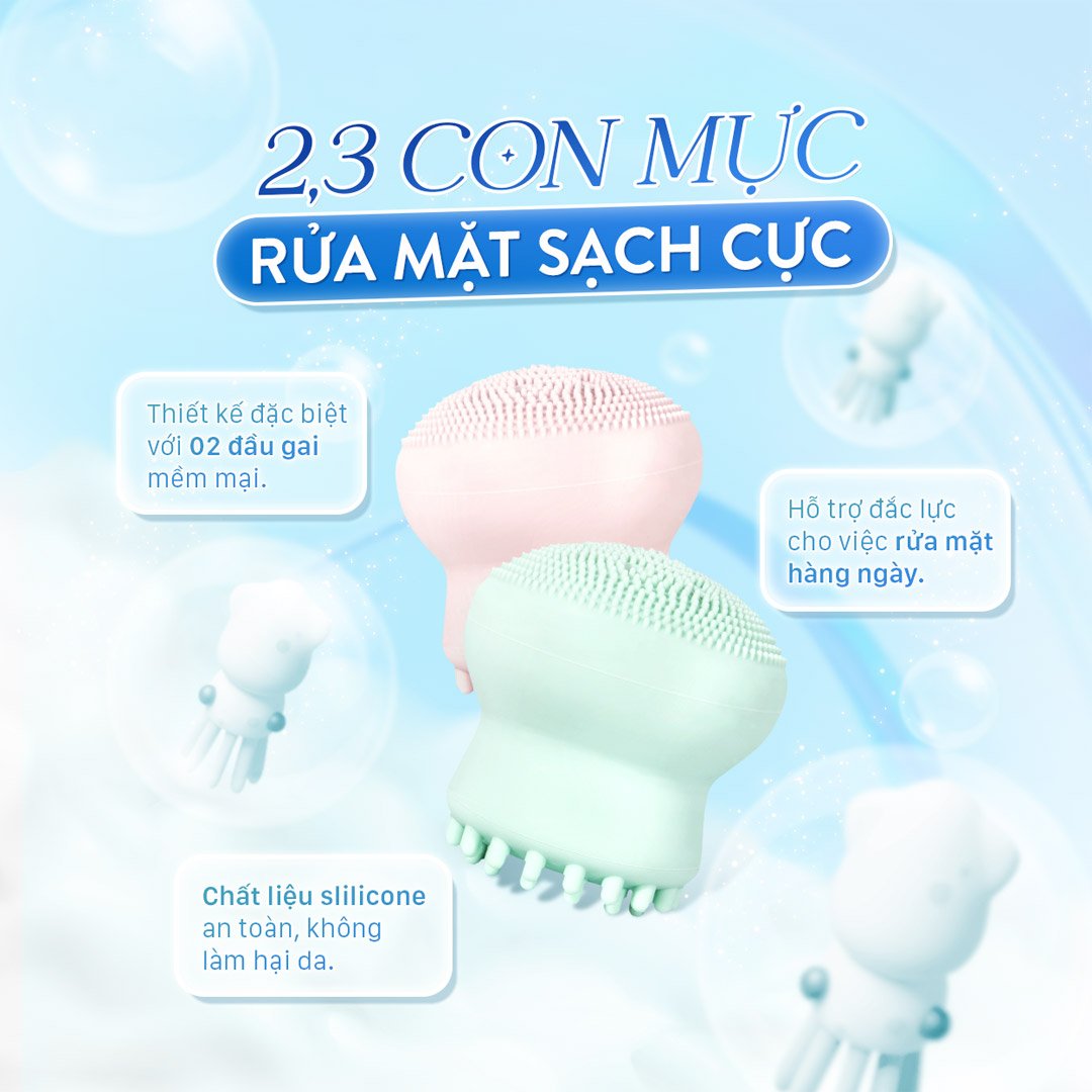 Dụng Cụ Rửa Mặt Vacosi Boover DC03