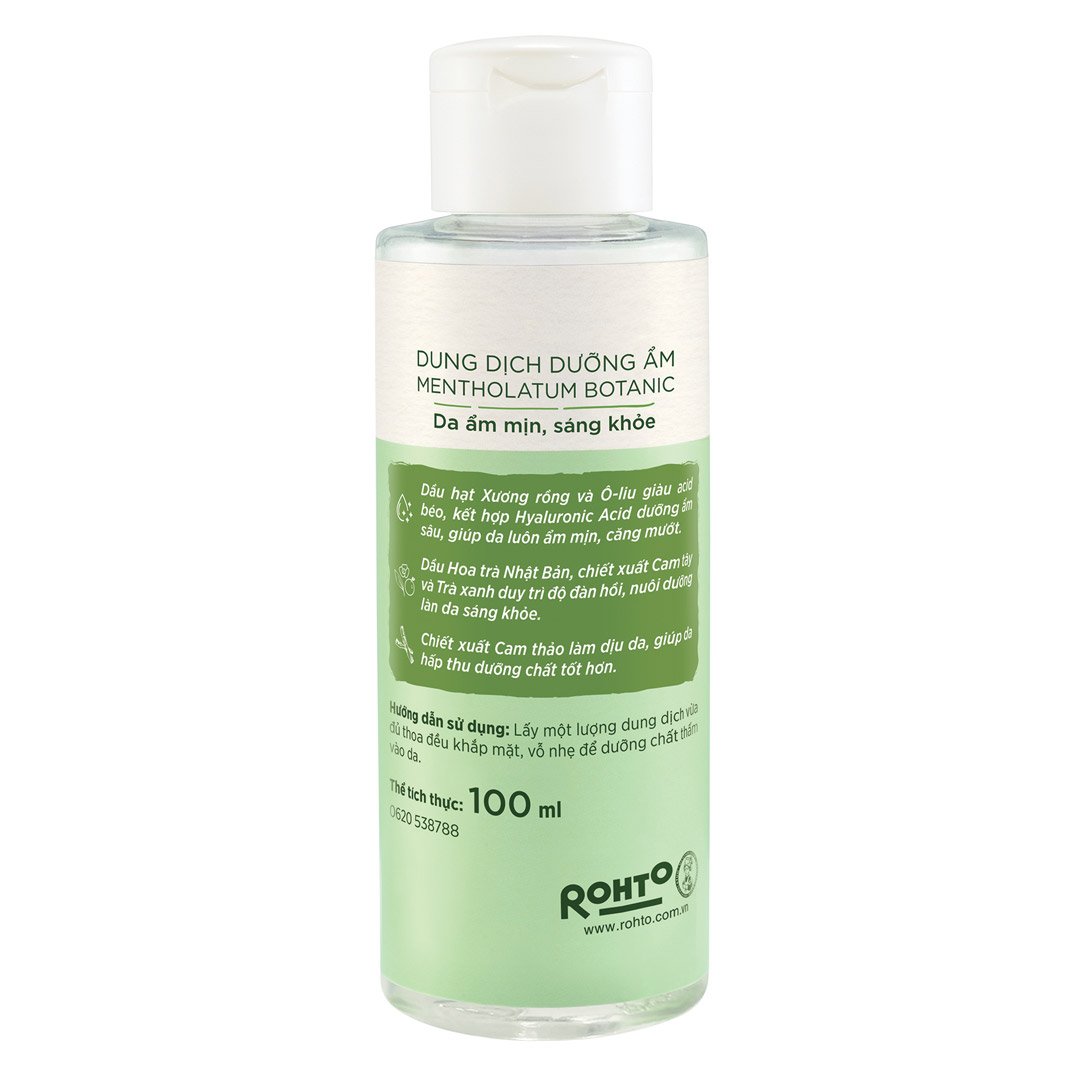 Dung Dịch Mentholatum Botanic Chiết Xuất Hệ Thực Vật 100ml