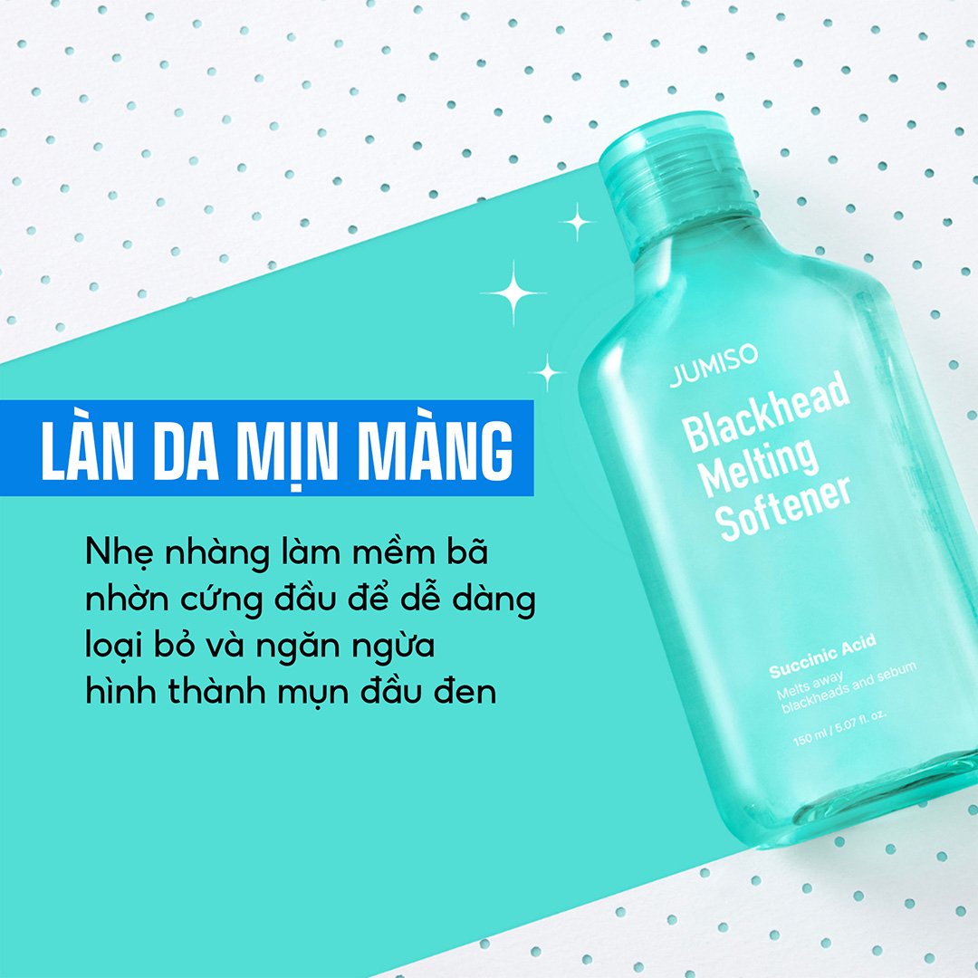 Dung Dịch Jumiso Làm Mềm Mụn Đầu Đen 150ml