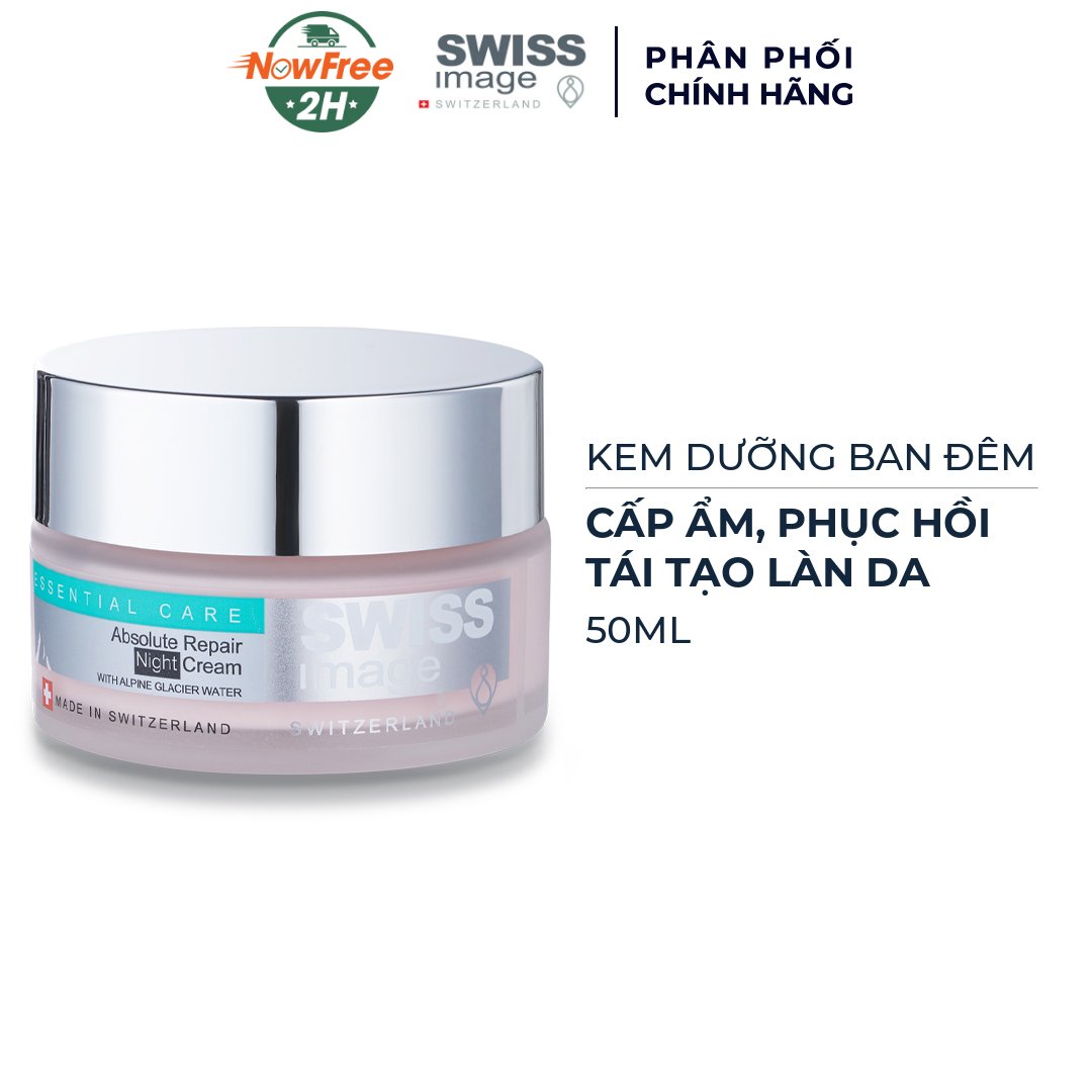 Kem Dưỡng Ẩm Swiss Image Phục Hồi, Tái Tạo Da Ban Đêm 50ml