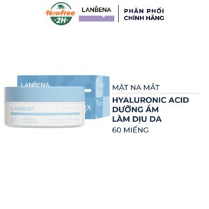 Mặt Nạ Mắt Lanbena Hyaluronic Acid Dưỡng Ẩm, Làm Dịu 60 Miếng