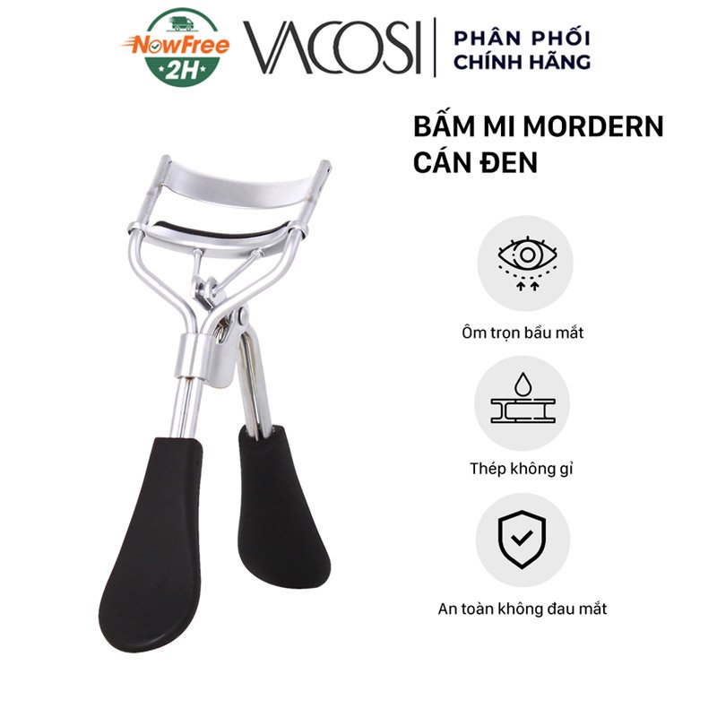 Bấm Mi Vacosi Modern Lash Curler Cán Đen BM03