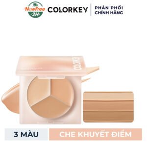 Bảng Che Khuyết Điểm Colorkey 3 Màu 3.9g