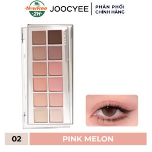 Bảng Phấn Mắt Joocyee 12 Ô - 02 Pink Melon 14g