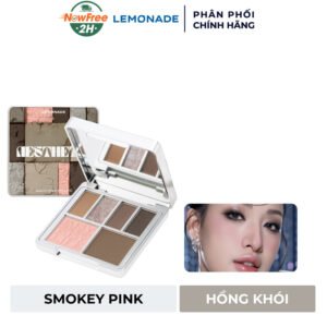Bảng Phấn Mắt Lemonade Đa Năng Smokey Pink - Hồng Khói 10.8g