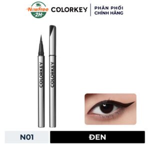 Bút Kẻ Mắt Colorkey Chống Nước Lâu Trôi N01 Đen 0.5g
