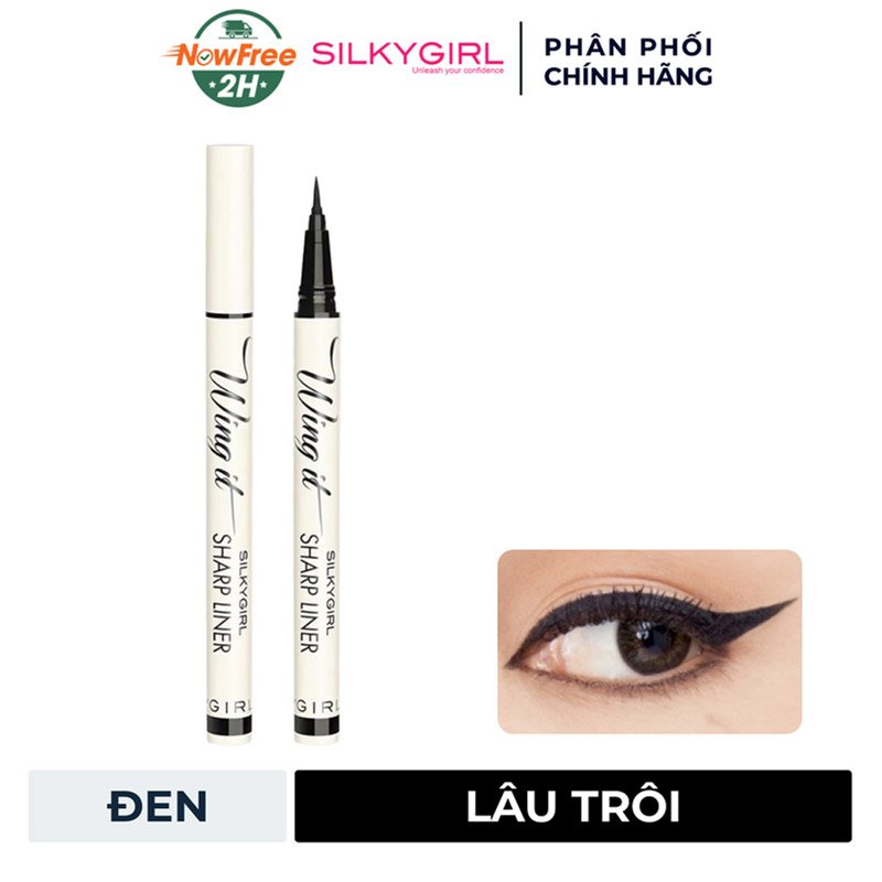 Bút Kẻ Mắt Nước Silkygirl Lâu Trôi 0.5g