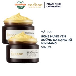 Combo 2 Mặt Nạ Nghệ Hưng Yên Cocoon Dưỡng Da Mịn Màng 30ml