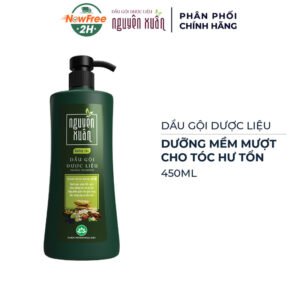 Dầu Gội Nguyên Xuân Dược Liệu Cho Tóc Hư Tổn 450ml