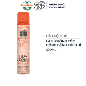 Dầu Gội Khô Girlz Only Tóc Bồng Bềnh Tức Thì 200ml