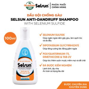 Dầu Gội Selsun Ngừa Gàu & Giảm Ngứa Da Đầu 100ml