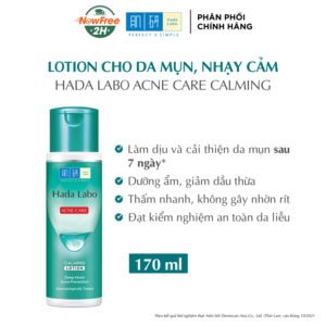 Dung Dịch Hada Labo Dưỡng Ẩm Cho Da Mụn Và Nhạy Cảm 170ml