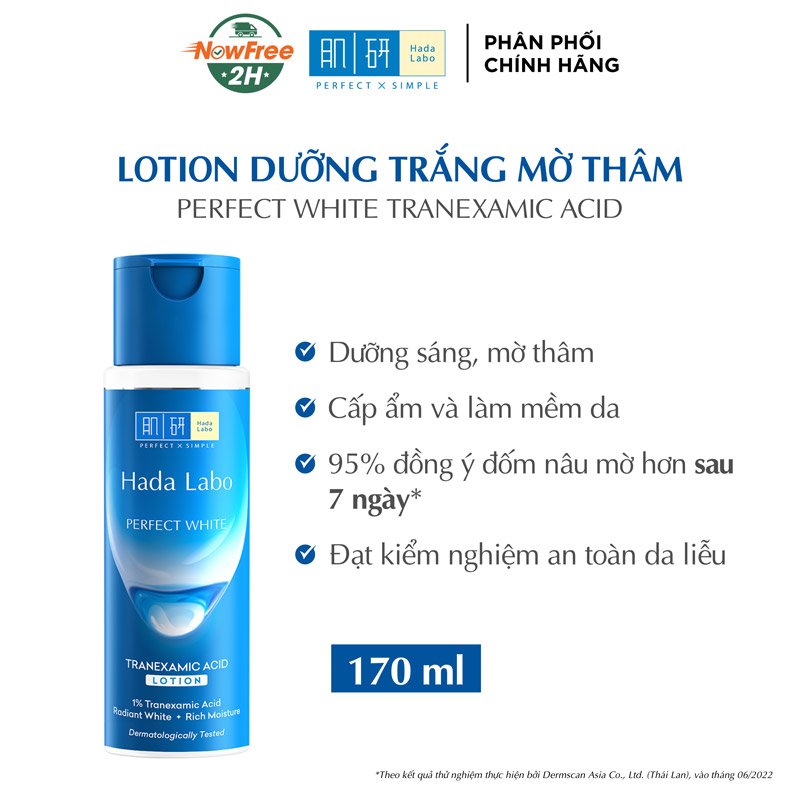 Dung Dịch Hada Labo Dưỡng Sáng Da, Giảm Thâm Sạm 170ml