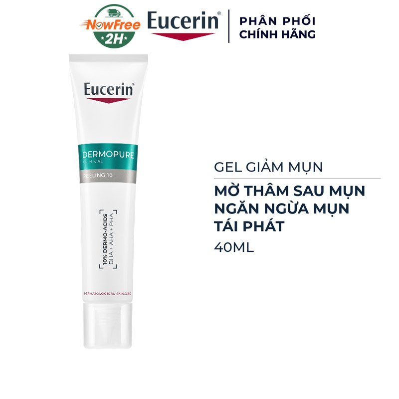 Gel Giảm Mụn Eucerin Dành Cho Mụn Viêm & Không Viêm 40ml