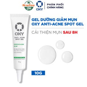 Gel Chấm Mụn Oxy Hỗ Trợ Sạch Mụn, Mờ Thâm 10g