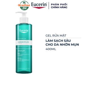 Gel Rửa Mặt Eucerin Cho Da Nhờn Mụn 400ml