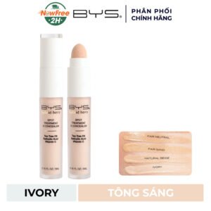 Kem Che Khuyết Điểm BYS Ivory - Tông Sáng 5ml