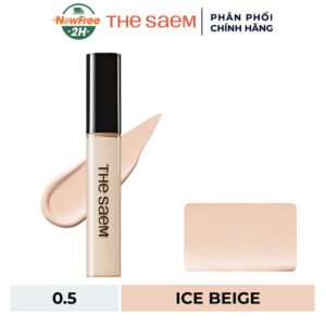 Kem Che Khuyết Điểm The Saem - 0.5 Ice Beige 9.5g