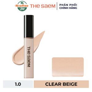 Kem Che Khuyết Điểm The Saem - 1.0 Clear Beige 9.5g